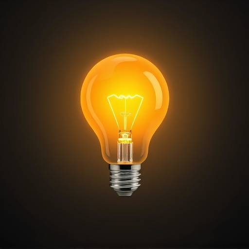 Icono de una bombilla representando la innovaci√≥n.